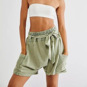 Calla Knit Harem Shorts